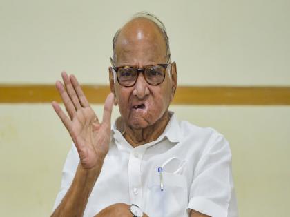 sharad pawar, personal attacks from rulers; Common Voters Doubt on EVMs- Sharad Pawar | अस्वस्थ झालेल्या सत्ताधाऱ्यांकडून वैयक्तिक आरोप; सामान्य मतदारांना EVM वर शंका- शरद पवार