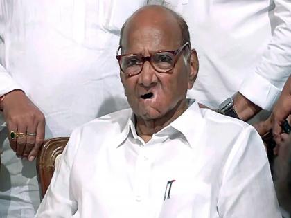 Guarantee of 160 seats in the Maharashtra Legislative Assembly, offer by 2 person; After Rahul Gandhi on Voters Scam, Sharad Pawar's biggest claim, BJP Reply | विधानसभेला १६० जागा निवडून देण्याची गॅरंटी, 'त्या'२ जणांची ऑफर; शरद पवारांचा सर्वात मोठा दावा Guarantee of 160 seats in the Maharashtra Legislative Assembly, offer by 2 person; After Rahul Gandhi on Voters Scam, Sharad Pawar's biggest claim, BJP Reply | विधानसभेला १६० जागा निवडून देण्याची गॅरंटी, 'त्या'२ जणांची ऑफर; शरद पवारांचा सर्वात मोठा दावा