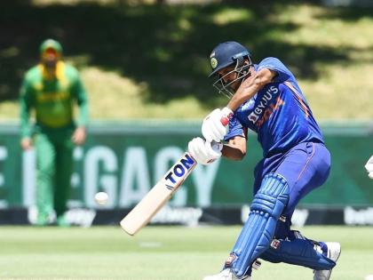 India A 284/10 against New Zealand A, Shardul Thakur 51 runs in 33 balls  (4x4, 3x6), Sanju Samson 54 runs in 68 balls  (1x4, 2x6) and Tilak Varma 50 runs in 62 balls  (1x4, 3x6) | INDA vs NZA : शार्दूल ठाकूर मॅच फिनिशर! ७ चेंडूंत ३४ धावा कुटताना झळकावले अर्धशतक; संजू सॅमसन, तिलक वर्माचीही फिफ्टी