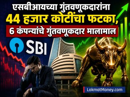 SBI च्या गुंतवणूकदारांना ₹४४,७२२ कोटींचं नुकसान, 'या' कंपन्यांमध्ये पैसा गुंतवणारे झाले मालामाल - Marathi News | SBI investors lost rs 44722 crore those who invested money in reliance hdfc icici companies became rich | Latest business News at Lokmat.com