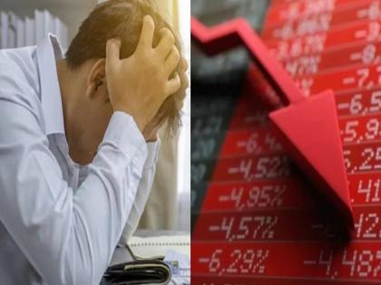 सेन्सेक्स ५८२ अकांनी कोसळला, तर निफ्टी २३,९९७ वर बंद; 'या' ४ कारणांनी बाजारात हाहाकार... - Marathi News | Stock Market Crash Sensex falls by 582 points, Nifty closes at 23,997; 'These' 4 reasons cause chaos in the market | Latest business News at Lokmat.com