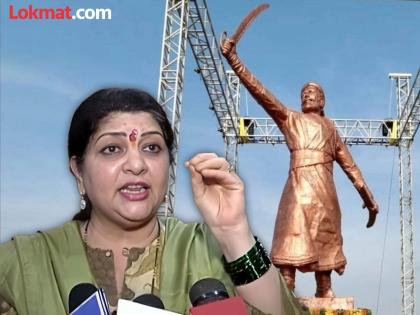 Sharmila Thackeray reaction over Chhatrapati Shivaji Maharaj Statue malvan | Sharmila Thackeray : "छत्रपतींना तरी सोडा, कोकणातील लोक कोणत्या रक्ताचे..."; शर्मिला ठाकरेंनी व्यक्त केला संताप