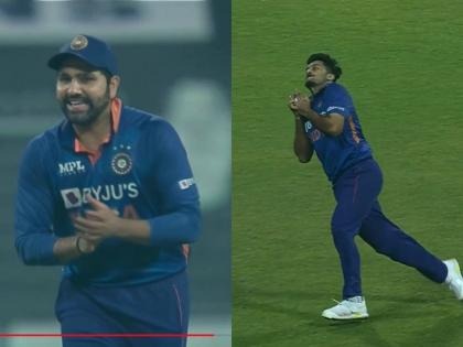 IND vs WI, 3rd T20I Live Updates : Shardul Thakur's superb running catch, it went really high and he judged it perfectly, Watch Video  | IND vs WI, 3rd T20I Live Updates : Shardul Thakur ने कसला भारी कॅच घेतला; रोहित शर्मा, राहुल द्रविड यांच्यासह साऱ्यांनी टाळ्यांचा कडकडाट केला, Video 