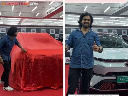 marathi television actor muramba fame shashank ketkar buy new car on the occasion of diwali share video on social media | शशांक केतकरचं स्वप्न साकार! दिवाळीच्या मुहूर्तावर खरेदी केली नवीकोरी गाडी