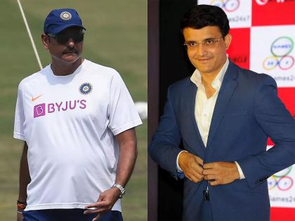 Ravi Shastri reacts to Sourav Ganguly's appointment as BCCI president, says 'it’s a win-win for Indian cricket | सौरव गांगुलीच्या अध्यक्षपदावर प्रथमच रवी शास्त्रींनी दिली प्रतिक्रिया, म्हणाले...