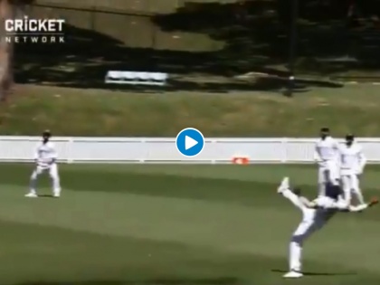 AUSA vs INDA : Cameron Green, Tim Paine put AUS A back on track after losing five early wickets, Prithvi Shaw take good catch, Video | IND vs AUS : अजिंक्य रहाणेच्या नाबाद शतकावर ऑसी फलंदाजांनी फिरवलं पाणी; पृथ्वी शॉचा सुपर कॅच, Video