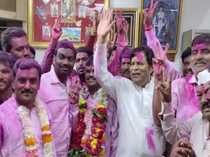 Transformation of power in the largest gram panchayat; Prakash Patil's victory | Gram Panchayat Election: सर्वात मोठ्या ग्रामपंचायतीमध्ये सत्ता परिवर्तन; भाजपाला दणका, प्रकाश पाटील यांचा विजय