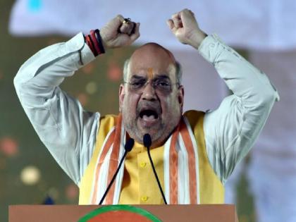 amit shah in telangana, Congress 4G, MIM 3G and BRS 2G; Amit Shah criticizes the opposition from Telangana | काँग्रेस 4G, MIM 3G अन् BRS 2G; अमित शहांची तेलंगणातून विरोधकांवर टीका