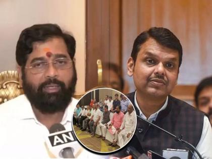 The Shiv Sena Shinde faction has expressed displeasure over this allegation made by BJP MLA Ganpat Gaikwad. | 'गणपत गायकवाडांवर शिस्तभंगाची कारवाई करा'; शिवसेनेच्या ७ मंत्र्यांनी घेतली फडणवीसांची भेट