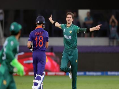  ICC Men's Cricket World Cup 2023 Don't just think about winning the match against India, focus on how to win the World Cup, says Pakistan player Shaheen Afridi  | फक्त भारताविरूद्धचा सामना नाही, वर्ल्ड कप कसा जिंकायचा याचा विचार करा - शाहीन आफ्रिदी