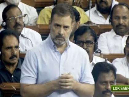 Murdered my mother India, you are a traitor; MP Rahul Gandhi criticized the Modi government | 'माझ्या भारतमातेची तुम्ही हत्या केली'; मणिपूरवरून राहुल गांधी लोकसभेत कडाडले