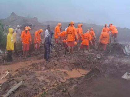 Rescue operation resumed in Irshalwadi; The second team of NDRF has left | इर्शाळवाडीत पुन्हा बचावकार्य सुरु; एनडीआरएफची दुसरी टीम रवाना