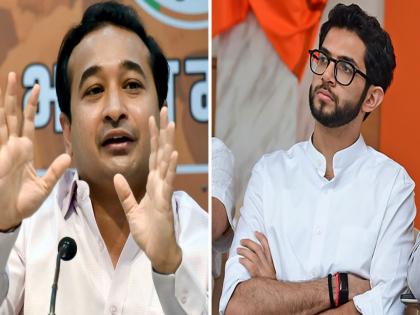 Aditya Thackeray's covert support to Shakhapramukh who harassed woman; Criticism of Nitesh Rane | महिलेचा छळ करणाऱ्या शाखाप्रमुखाला आदित्य ठाकरेंचं छुपं समर्थन; नितेश राणेंची टीका