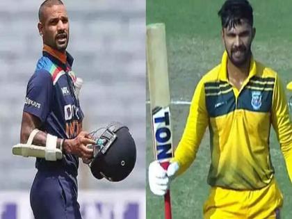 Rituraj Gaikwad in race with team india player Shikhar Dhawan for one day series | ऋतुराजची गायकवाडची शिखर धवनला कडवी टक्कर