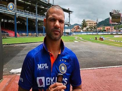 Shikhar Dhawan has responded to critics ahead of the first match against West Indies  | IND vs WI: "मी काही तरी केलंय म्हणूनच आज इथं आहे", सामन्यापूर्वी धवनने दाखवला 'गब्बर' अवतार  