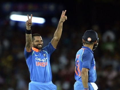 India beat Sri Lanka by nine wickets with nine balls to spare | Ind vs SL 1st ODI : भारतानं 9 गडी राखून श्रीलंकेवर मिळवला दणदणीत विजय