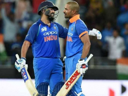 Woh meri biwi thodi na hain: Shikhar Dhawan on need to be in constant touch with opening partner Rohit Sharma | ICC World Cup 2019 : रोहितशी सतत चर्चा करायला, ती काय माझी बायको आहे का?; शिखर संतापला