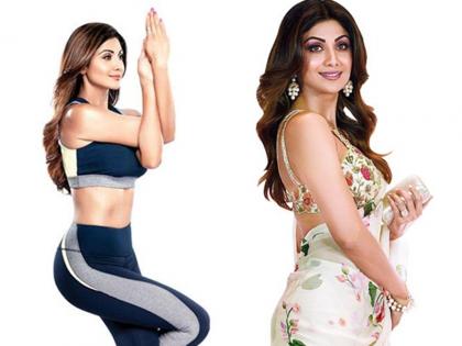 Shilpa shetty does this yoga asan for perfect figure | परफेक्ट फिगर आणि अ‍ॅब्ससाठी शिल्पा शेट्टी फॉलो करते 'हा' योगाभ्यास!