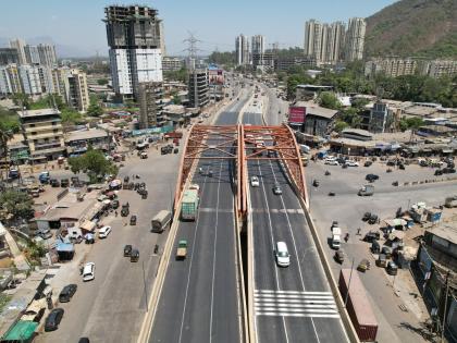 journey of shilphata is now even smoother three more ways of the flyover are in service | शिळफाट्याचा प्रवास आता आणखी सुसाट! उड्डाणपूलाच्या आणखी तीन मार्गिका सेवेत