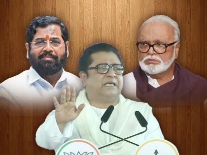 Raj Thackerays attack on chhagan Bhujbal Chief Minister eknath shinde first reaction | राज ठाकरेंचा भुजबळांवर हल्लाबोल; मुख्यमंत्र्यांनी बाजू सावरली, म्हणाले...