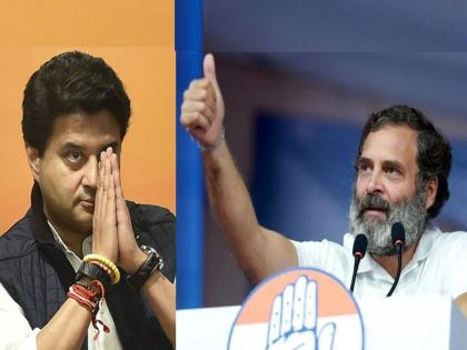 Jyotiraditya Scindia: Jyotiraditya Scindia upset with BJP? welcomes Bharat Jodo yatra of Congress; A leader's claim | Jyotiraditya Scindia: ज्योतिरादित्य शिंदे भाजपमध्ये नाराज? काँग्रेसच्या भारत जोडोचे केले स्वागत; नेत्याचा दावा