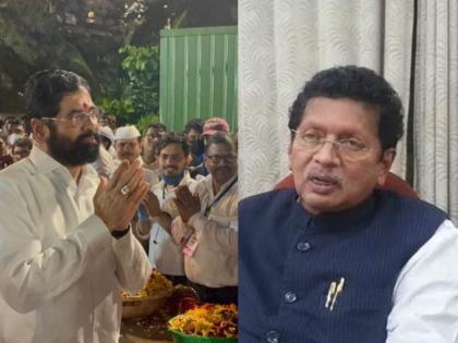 Shinde group minister Deepak Kesarkar has praised Chief Minister Eknath Shinde. | डॉक्टरांना एकनाथ शिंदेंना सलाईन द्यावी लागते, मग ते उद्यासाठी तयार होतात- दीपक केसरकर