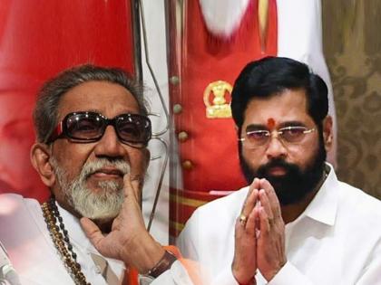 Chief Minister Eknath Shinde has greeted Balasaheb on his birth anniversary. | बाळासाहेबांमुळे आज मला मुख्यमंत्री म्हणून काम करण्याची संधी मिळाली; एकनाथ शिंदेंनी केलं अभिवादन