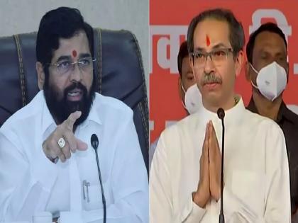 'Uddhav Thackeray robbed Maharashtra for two and a half years', CM Eknath Shinde's harsh criticism | 'उद्धव ठाकरेंनी अडीच वर्षे महाराष्ट्रावर दरोडा टाकला', सीएम एकनाथ शिंदेंची घणाघाती टीका