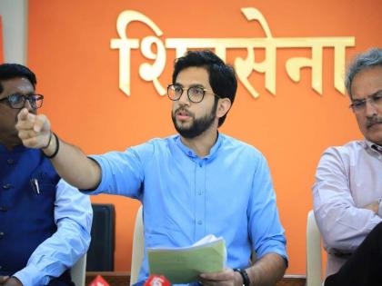 Shiv sena Leader Aaditya Thackeray Target CM Eknath Shinde | दावोस दौऱ्याला ४० कोटी खर्च, मित्र परिवारासोबत गेले होते का?; आदित्य ठाकरेंचा टोला