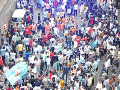 The joint Wednesday and Sunday Shiv Jayanti procession of Pethe lasted for five hours in Kolhapur | कोल्हापुरात पाच तास चालली संयुक्त बुधवार आणि रविवार पेठेची शिवजयंती मिरवणूक