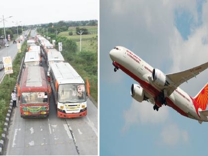 Other side of Dussehra gathering in Mumbai; Leaders were going by planes and workers were hit by buses | मुंबईतील दसरा मेळाव्याची चित्तरकथा; नेत्यांचे हवाहवाई अन् कार्यकर्त्यांना बसचे धक्के, दणके