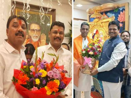 Surprising Event as Uddhav Thackeray group and Eknath Shinde Shiv Sena officials came together shares smiles in Dombivli | अहो आश्चर्यम! डोंबिवलीत जेव्हा ठाकरे गट अन् शिंदेंच्या शिवसेनेचे पदाधिकारी एकत्र येतात...