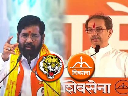 fight for symbol we should get the symbol said shinde group party and the symbols are also ours said thackeray group | धनुष्यबाणासाठी रस्सीखेच! चिन्ह आम्हालाच मिळावे: शिंदे गट; पक्ष अन् चिन्हही आमचेच: ठाकरे गट