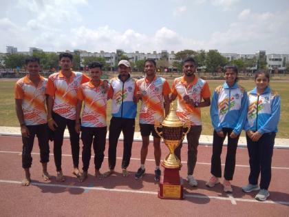 General Championship to Shivaji University in Athletics Competition! | अथलेटिक्स स्पर्धेमध्ये शिवाजी विद्यापीठाला जनरल चॅम्पियनशिप!