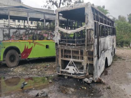 Garage fire at Uttamnagar in Pune; One died on the spot | पुण्यातील उत्तमनगर येथे गॅरेजला भीषण आग; एकाचा होरपळून मृत्यू