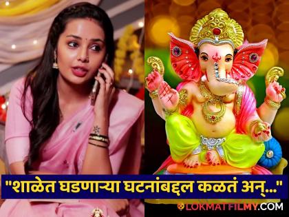 tula shikvin changlach dhada fame actress shivani rangole video prayed for girls saftey to ganpati bappa | "अत्याचाराच्या घटना ऐकुन त्रास होतो..." मास्तरीण बाईंची बाप्पाकडे तक्रार; मन मोकळं करत म्हणते.., 