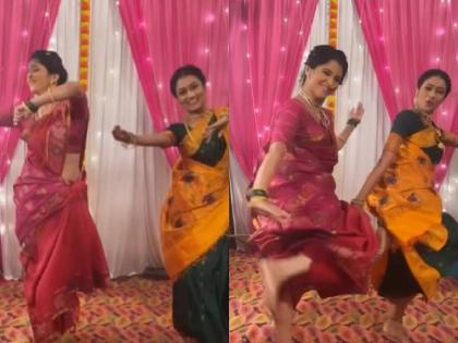 marathi tv serial raja ranichi g jodi fame sanju aka shivani sonar dholida dance video viral | Video: संजूवर 'गंगुबाई'चा फिव्हर; 'ढोलिडा'वर केला जबरदस्त डान्स