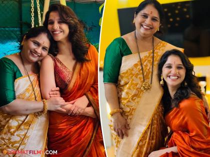 marathi television actress shivani sonar share special birthday post for her mother on social media  | शिवानी सोनारच्या आईला पाहिलंत का? वाढदिवशी अभिनेत्री फोटो शेअर करत म्हणाली- "आमचा लाडोबा..."