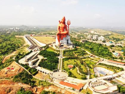 Travel: Seen the Statue of Unity? Now come and see the 369 feet tall Shiva murti, read the detailed information and features! | Travel: स्टॅच्यू ऑफ युनिटी पाहिलीत? आता ३६९ फूट उंच शिवमूर्ती बघून या, वाचा सविस्तर माहिती आणि वैशिष्ट्य!