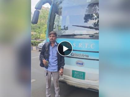 Pune news the driver of a Shivneri bus was caught red-handed by passengers while drinking alcohol; the police took him into custody | पुण्यात शिवनेरी बसचा चालक दारू पिताना प्रवाशांकडून रंगेहाथ पकडला;पोलिसांनी घेतलं ताब्यात Pune news the driver of a Shivneri bus was caught red-handed by passengers while drinking alcohol; the police took him into custody | पुण्यात शिवनेरी बसचा चालक दारू पिताना प्रवाशांकडून रंगेहाथ पकडला;पोलिसांनी घेतलं ताब्यात
