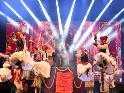 A glimpse of cultural tradition through the Maha Sanskriti festival in Ratnagiri | शिवराज्याभिषेकाप्रसंगी जयजयकाराने आसमंत दुमदुमला, रत्नागिरीत महासंस्कृतीत महोत्सवातून सांस्कृतिक परंपरेचे दर्शन