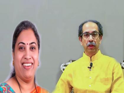 Shinde group leader Sheetal Mhatre has criticized Uddhav Thackeray | ... याचा अर्थ शिल्लकसेनेला कळत असावा; शिंदे गटातील नेत्याचा शिवसेनेवर हल्लाबोल