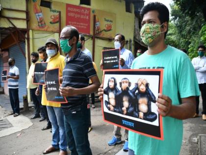 Breathe in the air at Shivaji Park Cemetery; MNS agitation to reduce the stress of funerals | शिवाजीपार्क स्मशानभूमीला हवा मोकळा श्वास; अंत्यसंस्कारांचा अतिताण कमी करण्यासाठी मनसेचे आंदोलन