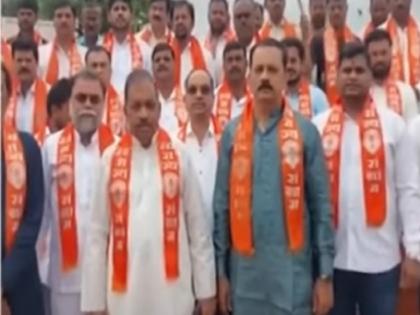 Split in the Shiv Sangram organization after the accidental death of former MLA Vinayak Mete; Declaration of Swarajya Sangram | ‘शिवसंग्राम’ संघटनेत फूट; ‘स्वराज्य संग्राम’ची घोषणा, पंढरपूरला पहिले अधिवेशन