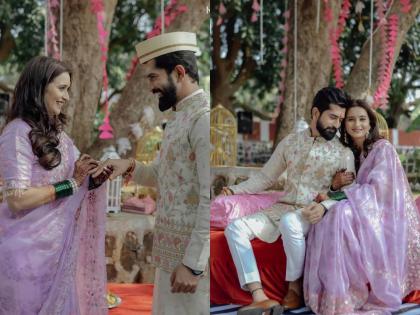 marathi actors ajinkya nanaware and shivani surve got engaged in intimate ceremony shared photos | अजिंक्य ननावरे-शिवानी सुर्वेचा झाला साखरपुडा, Photos शेअर करत चाहत्यांना दिलं गोड सरप्राईज