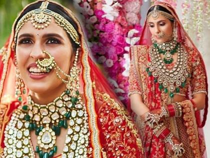 Viral shloka mehta latest photos in bridal look | अंबानींच्या सुनेचे नववधू लूकमधील नवीन फोटो व्हायरल!