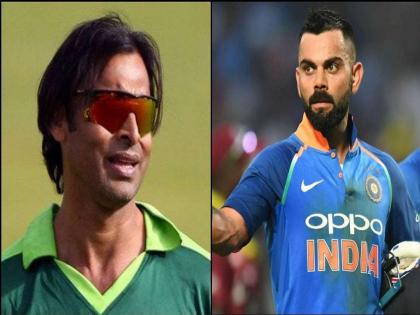 Shoaib Akhtar has said that Virat Kohli may retire from the T20 format after the World Cup | Shoaib Akhtar: विराट कोहली विश्वचषकानंतर टी-20 फॉर्मेटमधून निवृत्त होऊ शकतो, शोएब अख्तरचा दावा