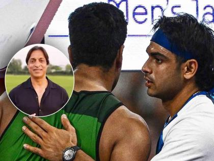 paris olympics 2024 updates in marathi Pakistan's Shoaib Akhtar reacts to silver medalist Neeraj Chopra's mother's statement | Paris Olympics 2024 : नीरज चोप्राच्या मातेला शोएब अख्तरचा सलाम; त्या माऊलीचे शब्द ऐकून भारावला