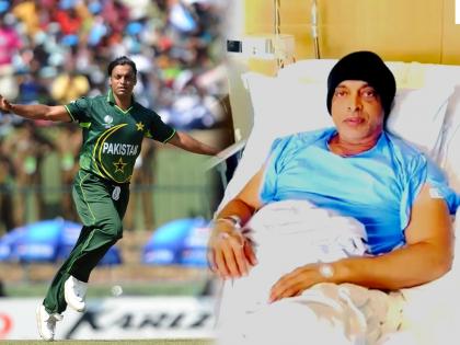 Shoaib Akhtar admitted to hospital in Australia after Rawalpindi express undergone knee surgery | Shoaib Akhtar: पाकिस्तानच्या शोएब अख्तरचा हॉस्पिटलमधला Photo व्हायरल, नक्की काय झालं पाहा