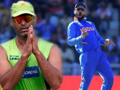 ICC World Cup 2019 : Shoaib Akhtar to Virat Kohli-led India: Help Pakistan to reach World Cup 2019 semi-finals | ICC World Cup 2019 : शोएब अख्तरला शेजारधर्म आठवला; पाक संघासाठी टीम इंडियाकडे विनवणी